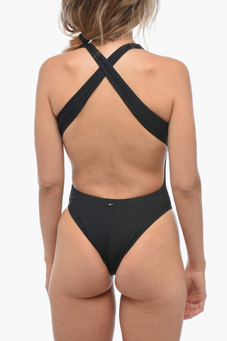 Swimsuit PUCKER with Criss Cross Design