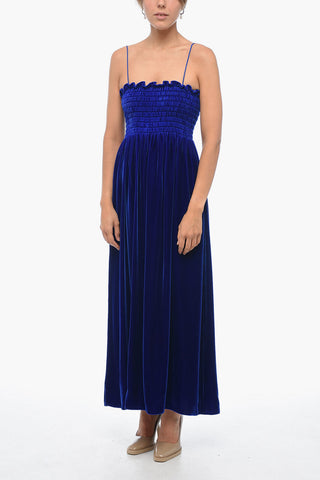 Belour Midi Dress with Stretch Corpet