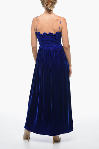 Belour Midi Dress with Stretch Corpet