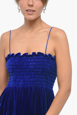 Belour Midi Dress with Stretch Corpet