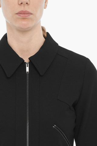 Giubbotto Leggero SPACE A Tinta Unita con Chiusura Zip