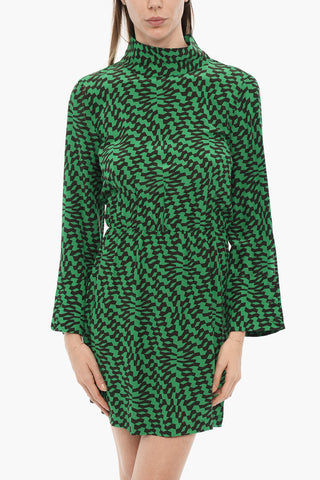 Long Sleeve Two-Tone LEISSE Dress