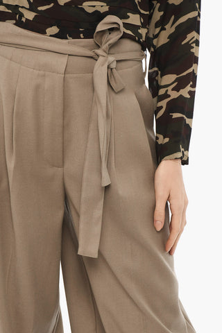 Pantaloni Palazzo PATTY A Doppia Pince con Cintura