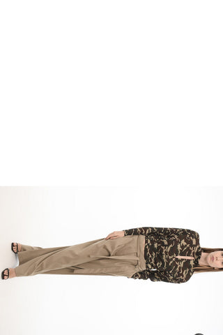 Pantaloni Palazzo PATTY A Doppia Pince con Cintura