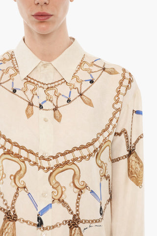 Camicia in Seta a Fantasia