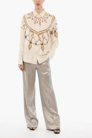 Camicia in Seta a Fantasia