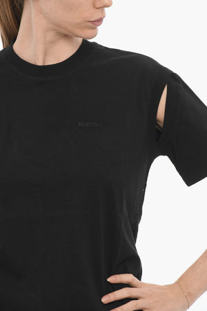 Solid-Color Crewneck T-Shirt