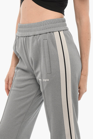 Joggers a Vita Alta con Zip alla Caviglia