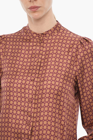 Silk CORIARIA Mandarin Shirt