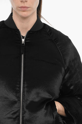 Giubbotto Imbottito LAFU In Velour con Chiusura Zip