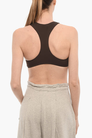 Active Crop Top with Heartshape Cut