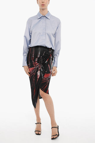 Gonna attillata con Maxi Spacco Laterale