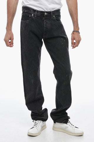 Jeans Straigh Fit Effetto Vintage