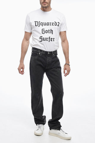 Jeans Straigh Fit Effetto Vintage