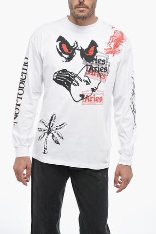 All-Over Printed Crew-Neck T-shirt