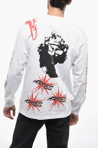 All-Over Printed Crew-Neck T-shirt