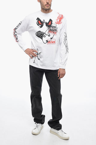 All-Over Printed Crew-Neck T-shirt
