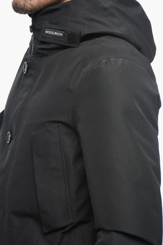 Gore-Tex Fabric GTX MOUNTAIN Utility Down Jacket with Hood