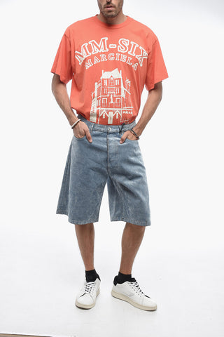 DIOR X ERL Velour Shorts with Vintage Effect