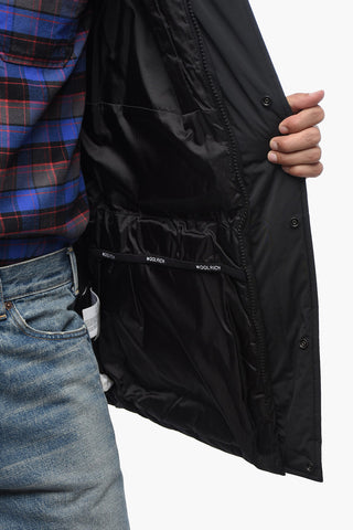 Solid Color SIERRA Down Jacket with Hidden Closure
