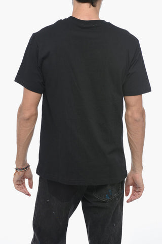 Front Printed Crew-neck T-Shirt