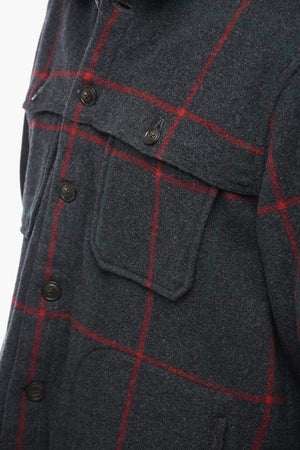 Overshirt MALONE Wool-Blend Checked