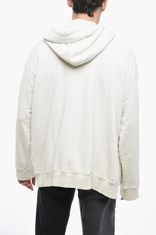 MM6 Cotton Blend DISTRESSED 6 Hoodie