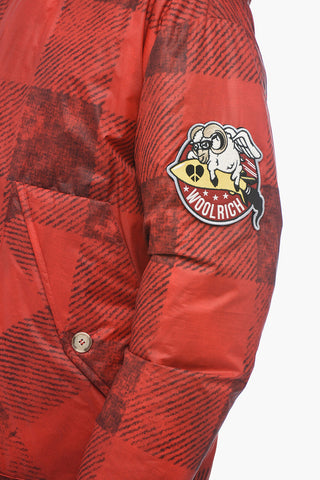 Reversible Padded Coat with Real Fur