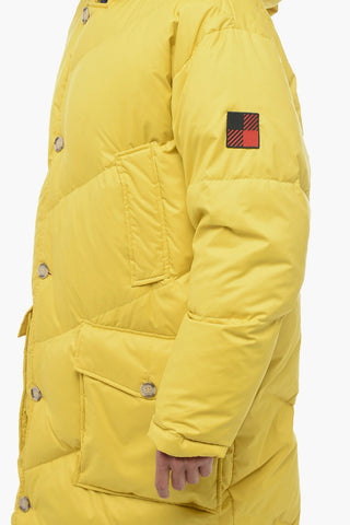 Reversible Padded Coat with Real Fur