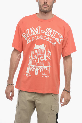 MM6 Crew Neck MAISON Cotton T-Shirt