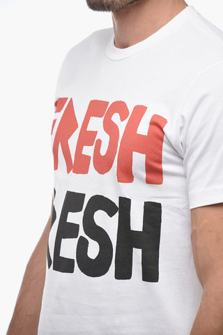 SHIRT Front Printed FRESH Crew-neck T-Shirt