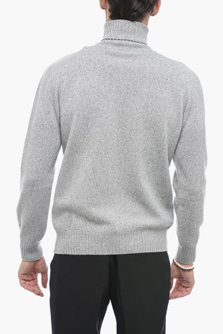 Turtleneck Wool and Cashmere Sweater