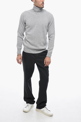 Turtleneck Wool and Cashmere Sweater