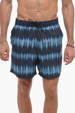 Costume da Bagno Boxer BOBBY con Stampa Degradé