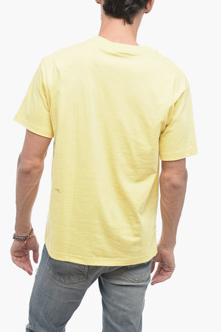 Front Printed Crew-neck T-Shirt