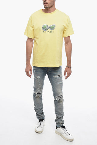 Front Printed Crew-neck T-Shirt