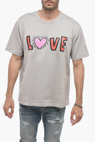 T-shirt Stampata LOVE Girocollo