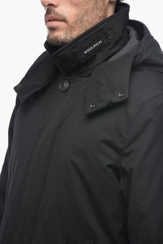 Solid Color BARROW Padded Jacket with Hidden Closure