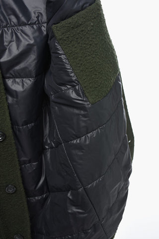 Kurzer Mantel NEWTON aus Wollstoff