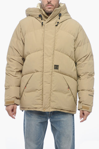 GREYLOCK Down Jacket with Velcro Zipped Fastening