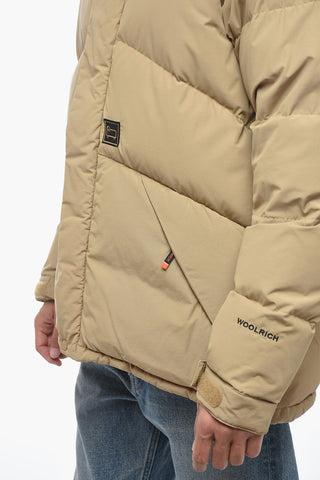GREYLOCK Down Jacket with Velcro Zipped Fastening