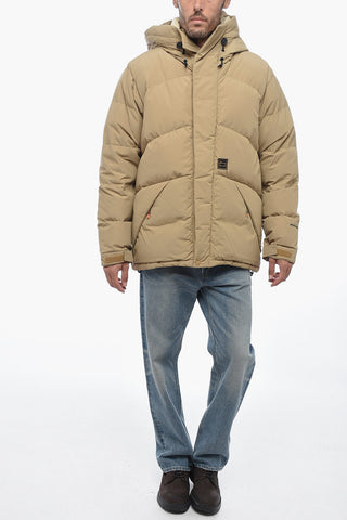 GREYLOCK Down Jacket with Velcro Zipped Fastening