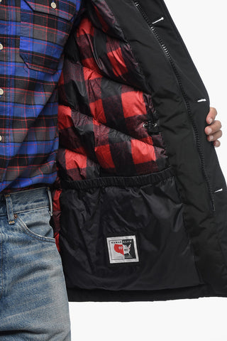 WOOLRICH X MASTERMIND Cotton and Nylon Down Jacket with Hood