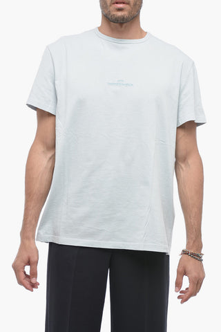 MM10 T-Shirt in Cotone REVERSE MAISON con Ricamo