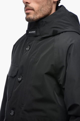 Gore-Tex Fabric GTX MOUNTAIN Utility Down Jacket with Hood