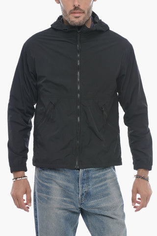 Giacca a Vento RANCH in Nylon con Cappuccio