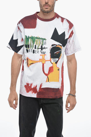 BASQUIAT T-Shirt Girocollo Stampata