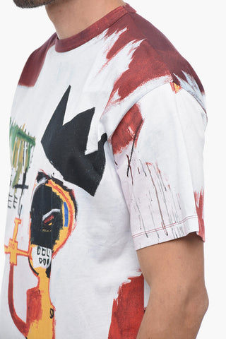 BASQUIAT T-Shirt Girocollo Stampata