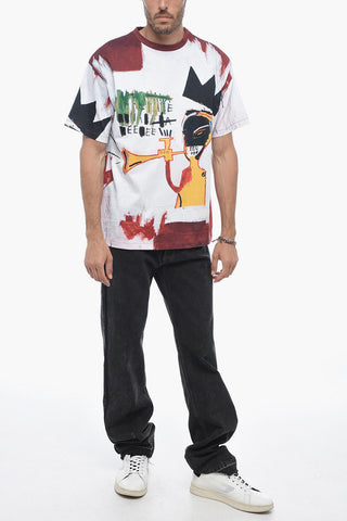 BASQUIAT T-Shirt Girocollo Stampata