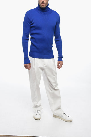 Turtleneck Sweater HELVET Ribbed